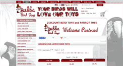 Desktop Screenshot of bubbabirdtoys.com